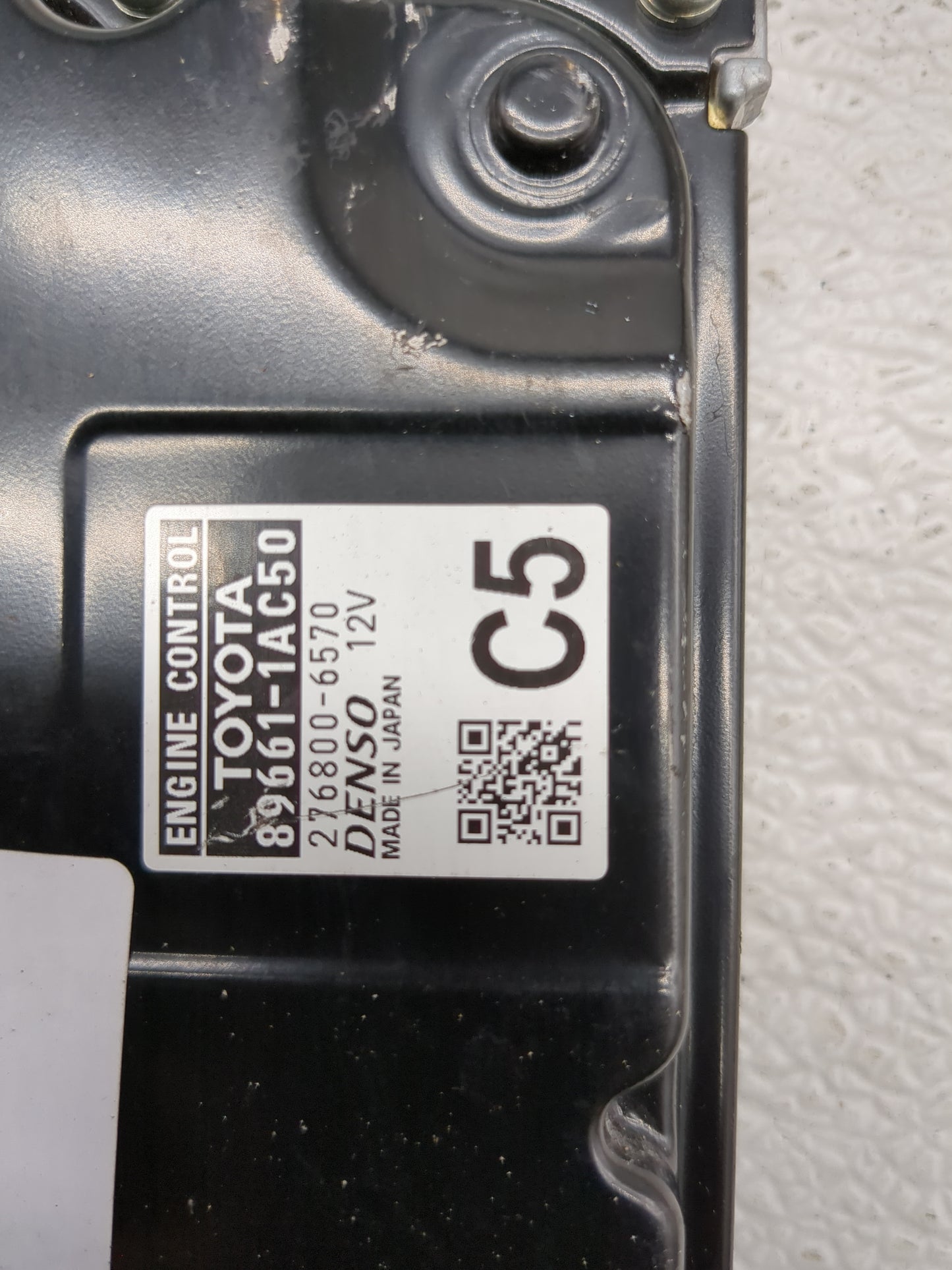 2021-2022 Toyota Corolla PCM Engine Control Computer ECU ECM PCU OEM P/N:89661-1AC50 Fits Fits 2021 2022 OEM Used Auto Parts