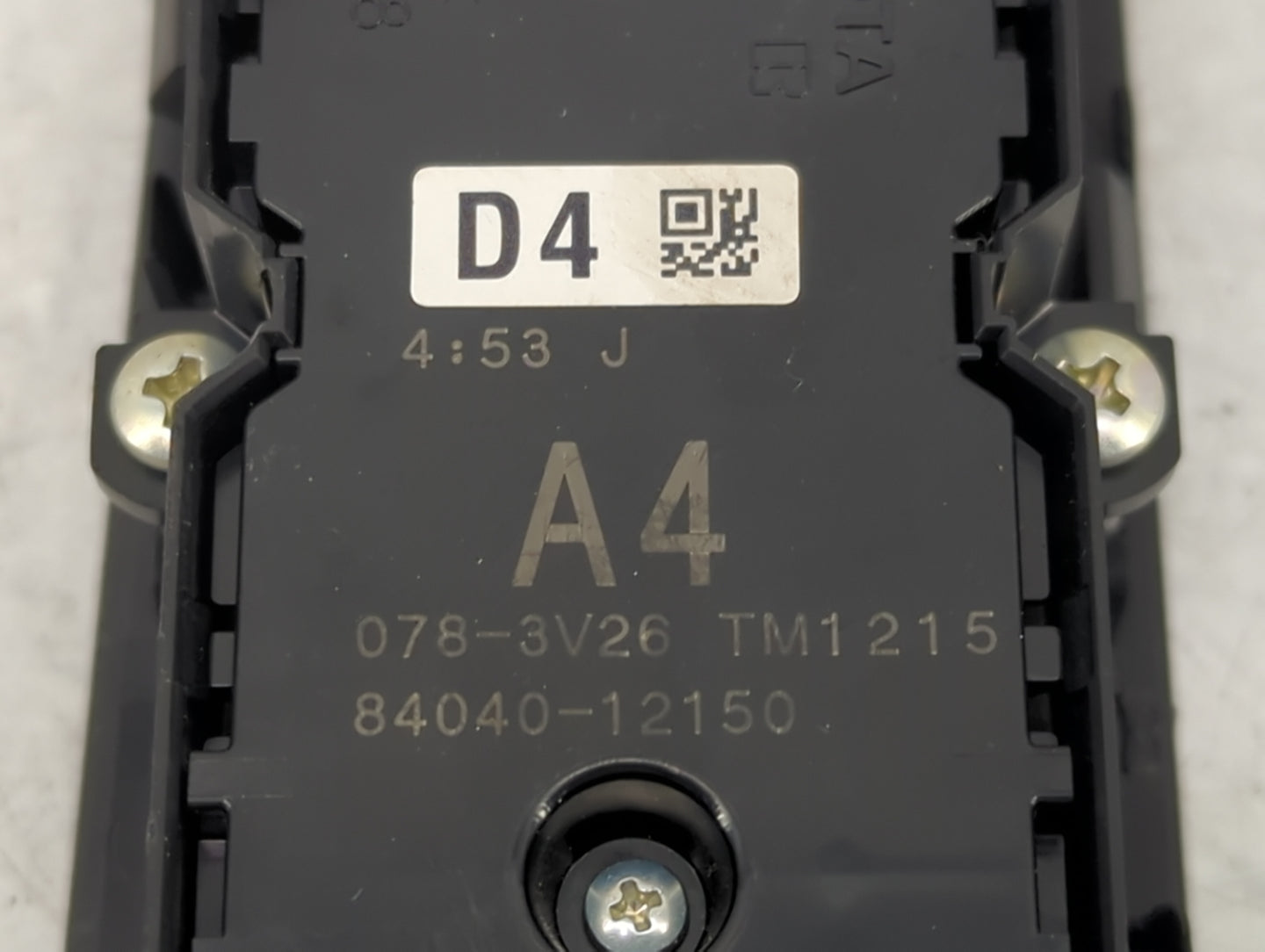 2022 Toyota Corolla Master Power Window Switch Replacement Driver Side Left P/N:84040-12150 078-3V26 Fits Fits 2019 2020 OEM