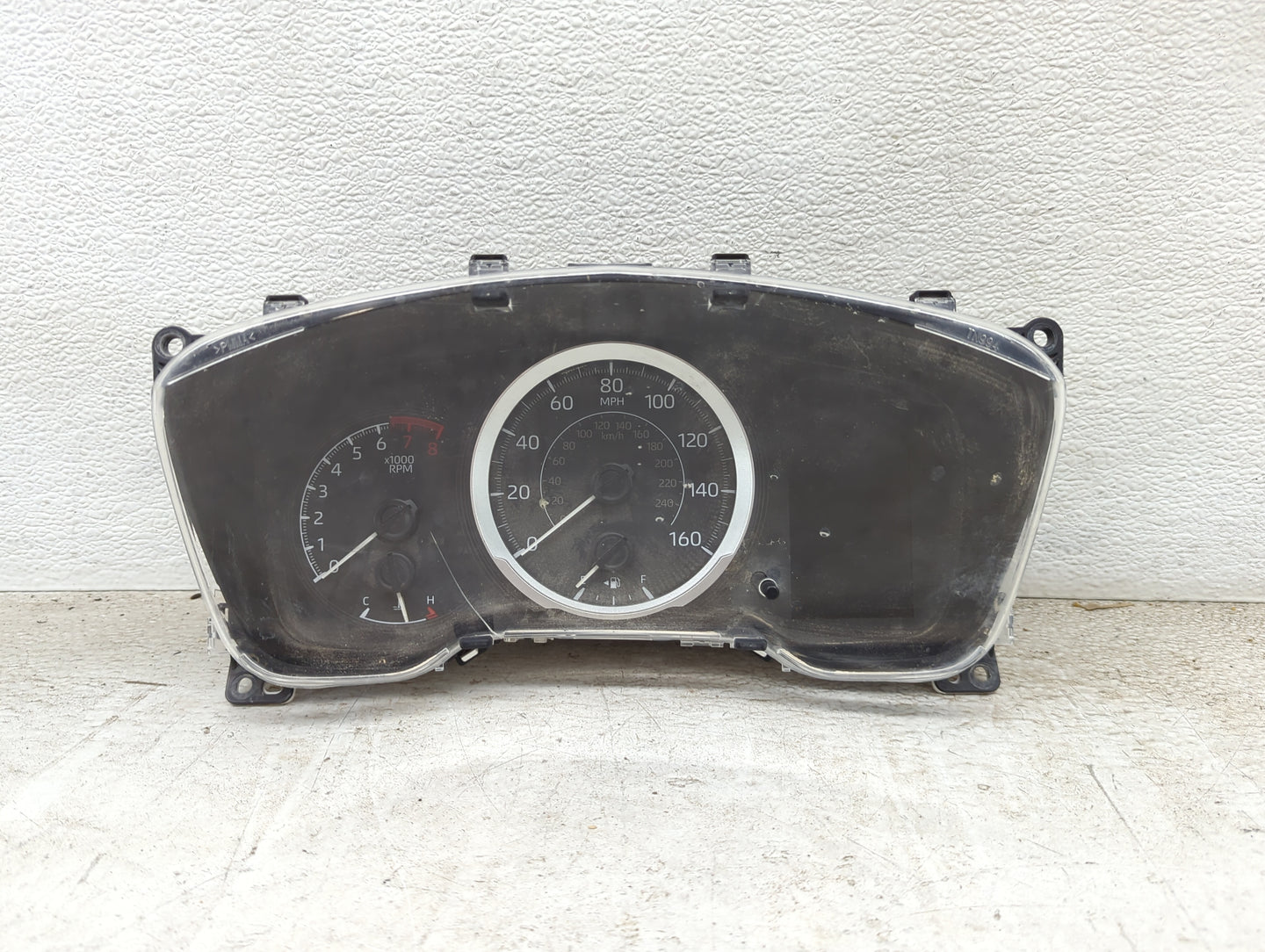 2022 Toyota Corolla Instrument Cluster Speedometer Gauges P/N:83800-FEA70-00 TN257630-9030 Miles: Fits OEM Used Auto Parts -