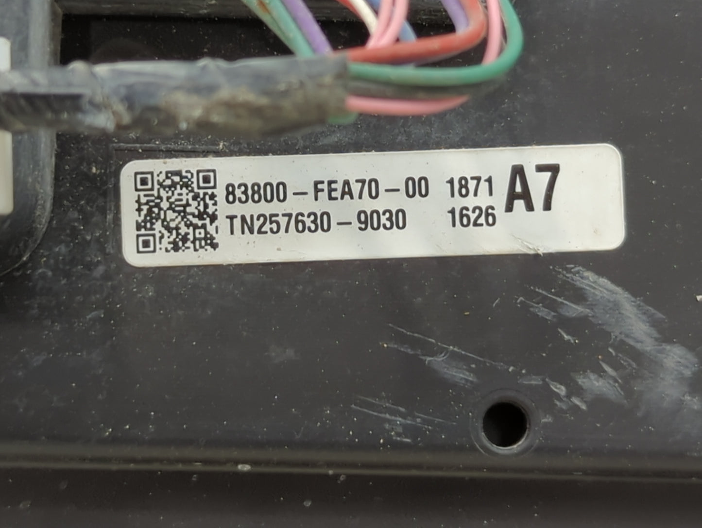 2022 Toyota Corolla Instrument Cluster Speedometer Gauges P/N:83800-FEA70-00 TN257630-9030 Miles: Fits OEM Used Auto Parts -