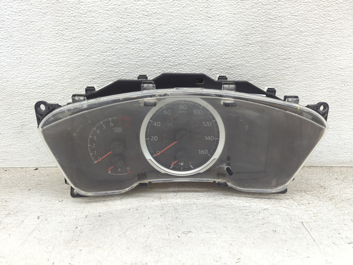 2022 Toyota Corolla Instrument Cluster Speedometer Gauges P/N:83800-0A780-00 TN257630-4338 Miles: Fits OEM Used Auto Parts -