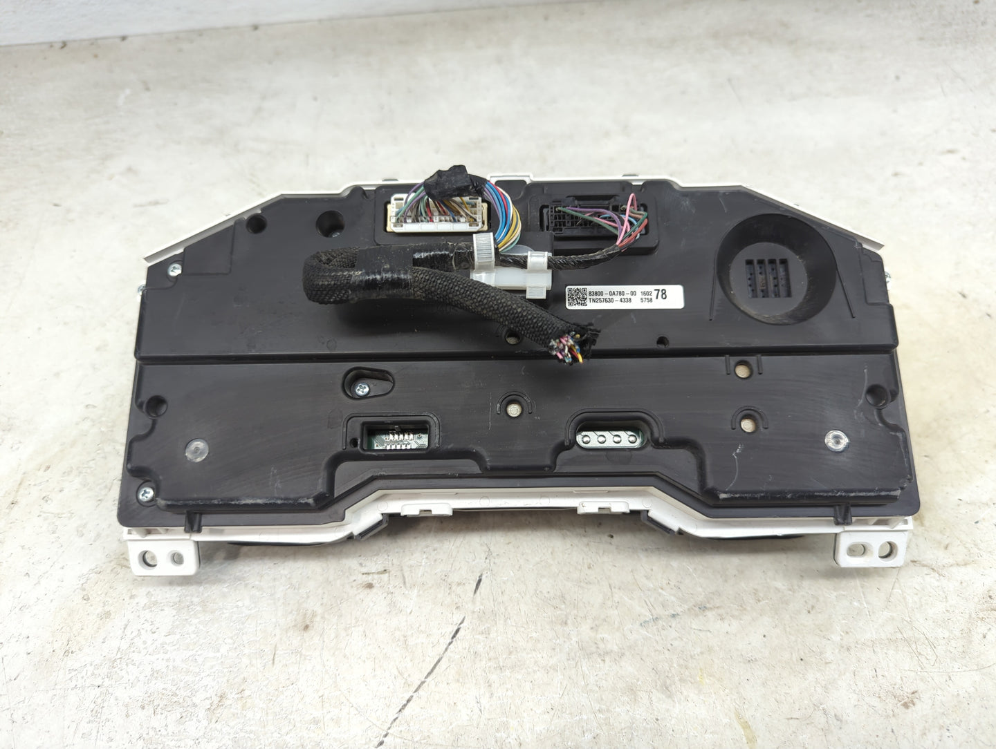 2022 Toyota Corolla Instrument Cluster Speedometer Gauges P/N:83800-0A780-00 TN257630-4338 Miles: Fits OEM Used Auto Parts -