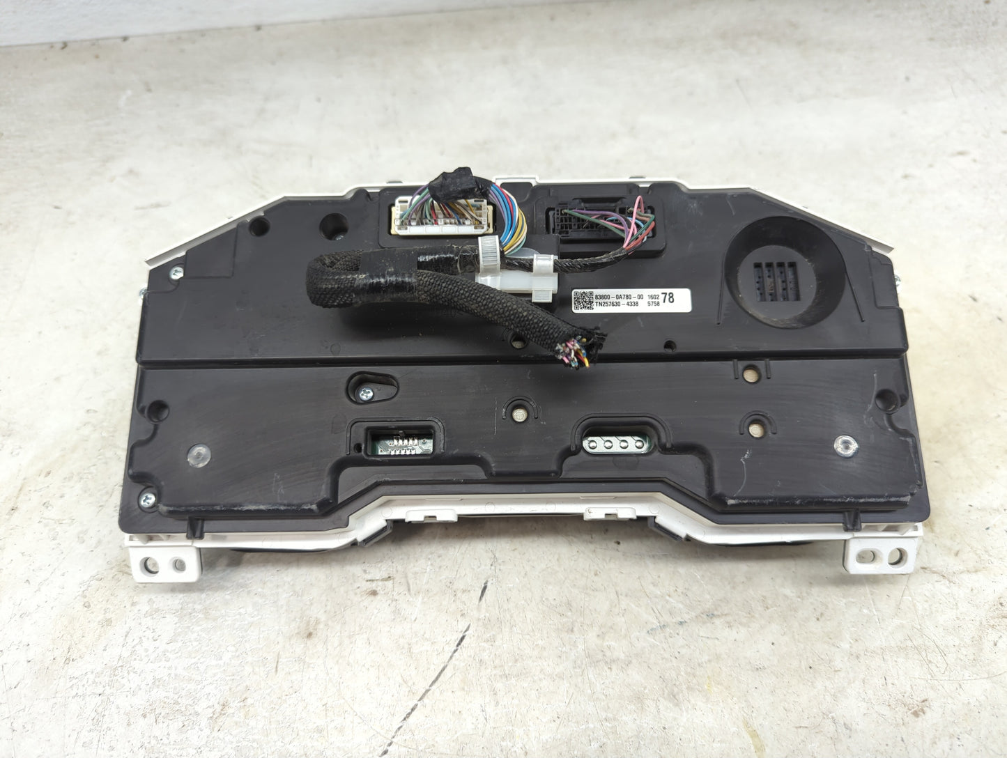 2022 Toyota Corolla Instrument Cluster Speedometer Gauges P/N:83800-0A780-00 TN257630-4338 Miles: Fits OEM Used Auto Parts -