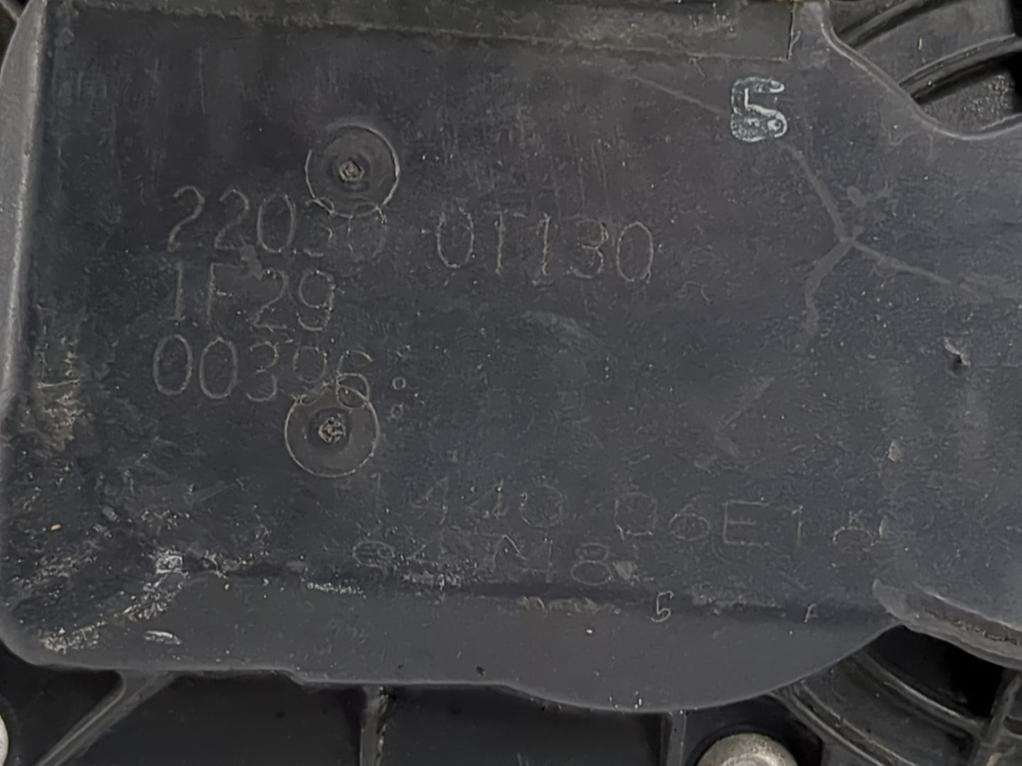 2020-2022 Toyota Corolla Throttle Body P/N:22030-0T130 Fits Fits 2013 2014 2018 2019 2020 2021 2022 OEM Used Auto Parts - Oe