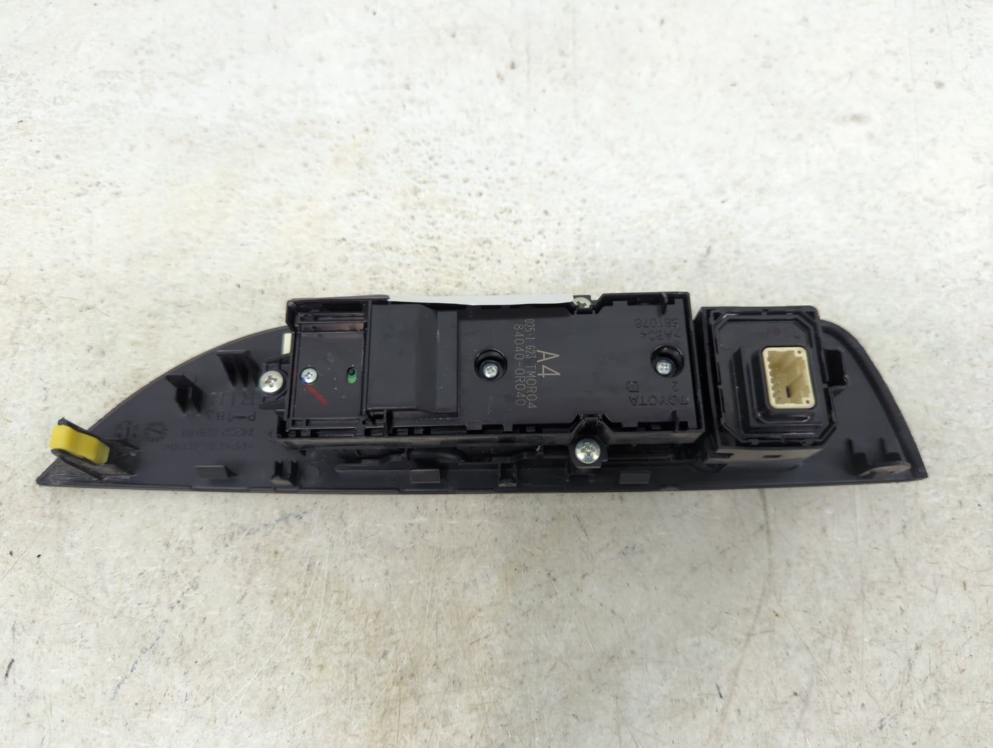 2022 Toyota Corolla Master Power Window Switch Replacement Driver Side Left P/N:84040-0R040 025-1 G23 TM0R04 Fits Fits 2019 
