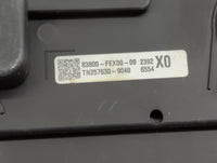 2022 Toyota Corolla Instrument Cluster Speedometer Gauges P/N:83800-FEX00-00 TN257630-9040 Miles: Fits OEM Used Auto Parts -