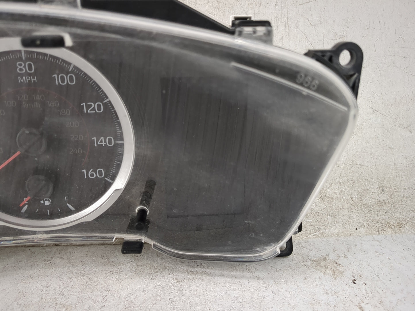 2022 Toyota Corolla Instrument Cluster Speedometer Gauges P/N:83800-1EB60 257630-9180 Miles: Fits OEM Used Auto Parts - Oemu