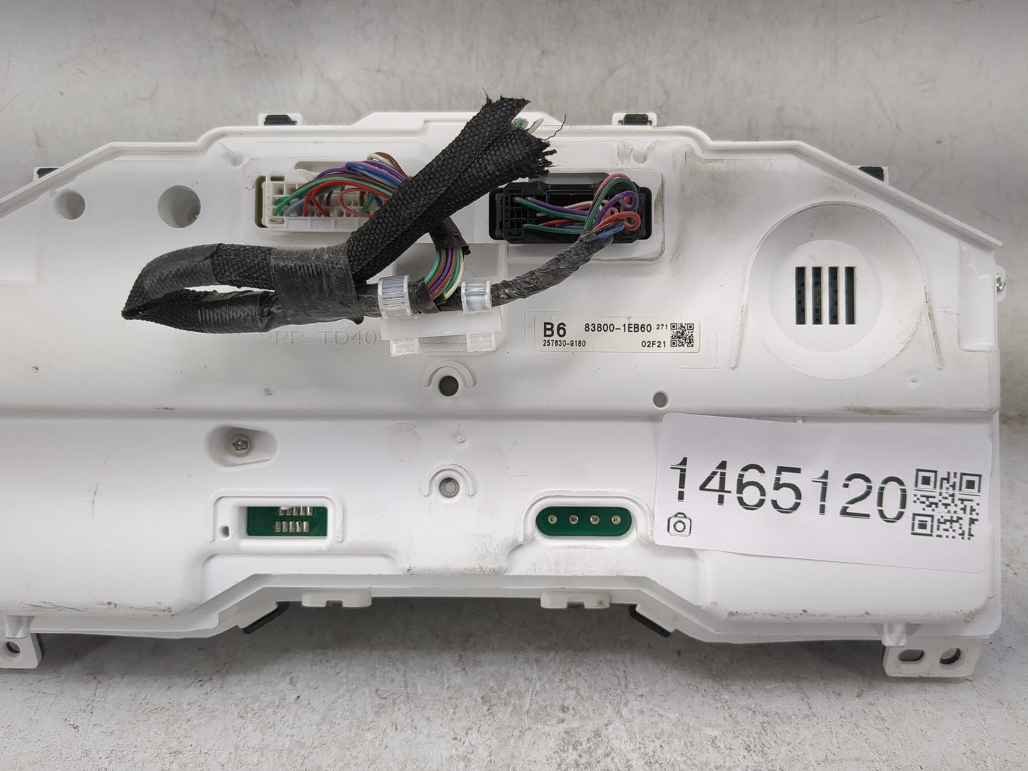 2022 Toyota Corolla Instrument Cluster Speedometer Gauges P/N:83800-1EB60 257630-9180 Miles: Fits OEM Used Auto Parts - Oemu