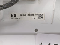 2022 Toyota Corolla Instrument Cluster Speedometer Gauges P/N:83800-1EB60 257630-9180 Miles: Fits OEM Used Auto Parts - Oemu