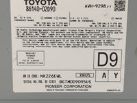 2022 Toyota Corolla Radio AM FM Cd Player Receiver Replacement P/N:86140-02D90 AVH-9298, D172G, AJDK102, NK2Z6EWL Fits OEM U