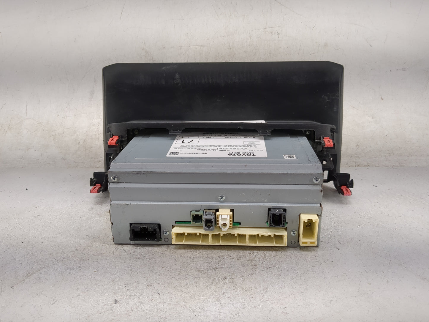 2021-2022 Toyota Corolla Radio AM FM Cd Player Receiver Replacement P/N:86140-02E71 AJDK102, D172G Fits Fits 2021 2022 OEM U