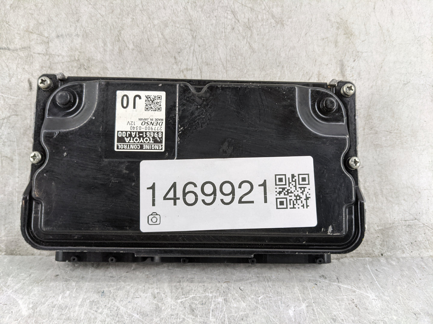 2022 Toyota Corolla PCM Engine Control Computer ECU ECM PCU OEM P/N:89661-1AJ00 277900-0340 Fits OEM Used Auto Parts - Oemus