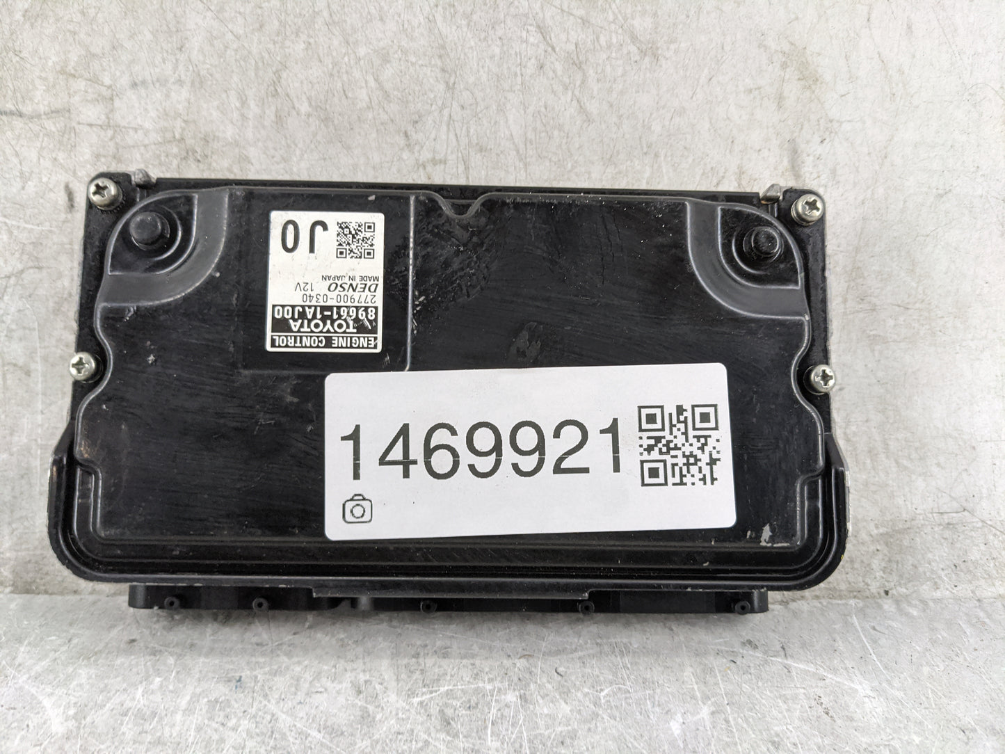 2022 Toyota Corolla PCM Engine Control Computer ECU ECM PCU OEM P/N:89661-1AJ00 277900-0340 Fits OEM Used Auto Parts - Oemus