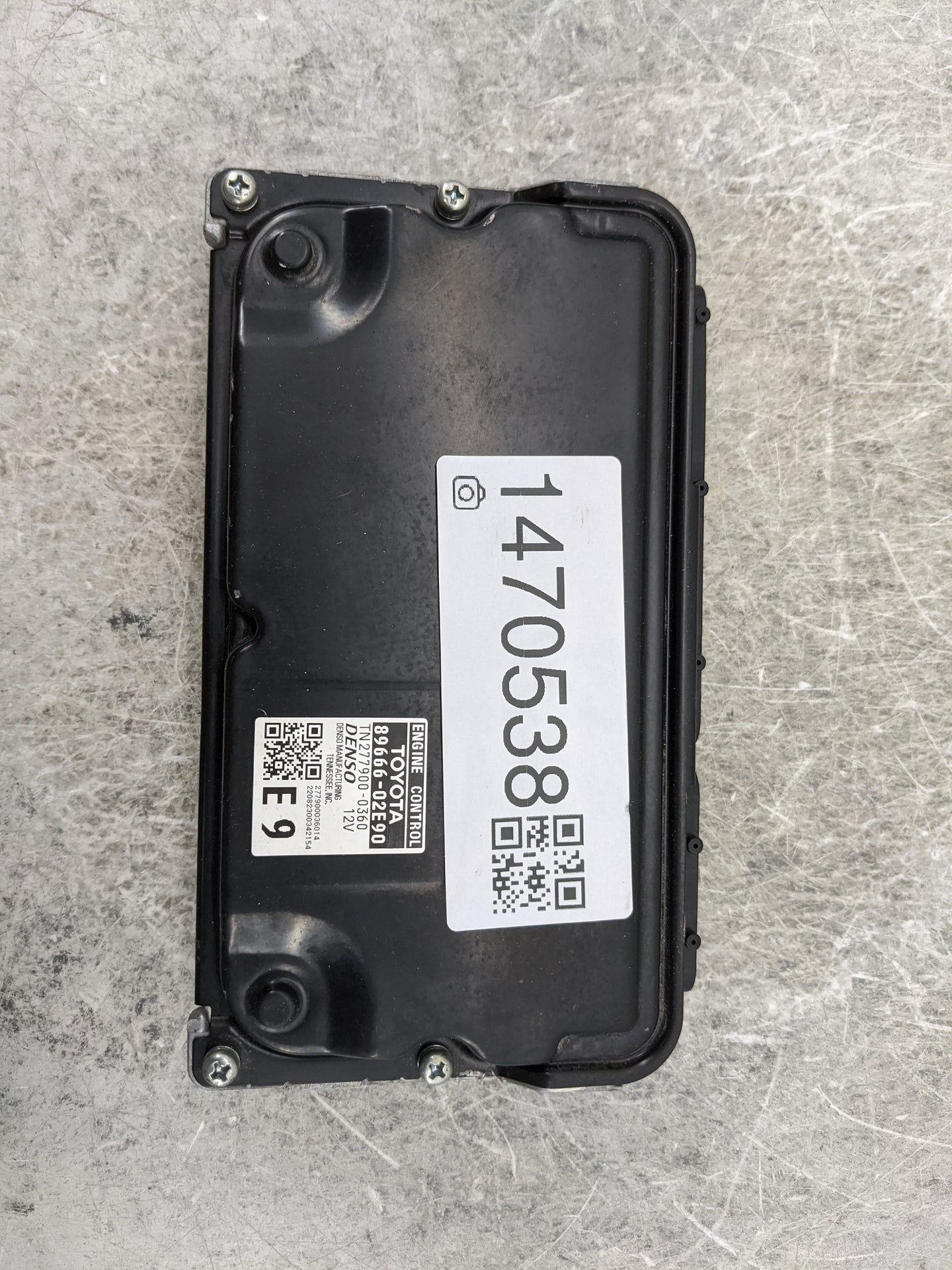 2022 Toyota Corolla PCM Engine Control Computer ECU ECM PCU OEM P/N:89666-02E90 277900-0360 Fits OEM Used Auto Parts - Oemus