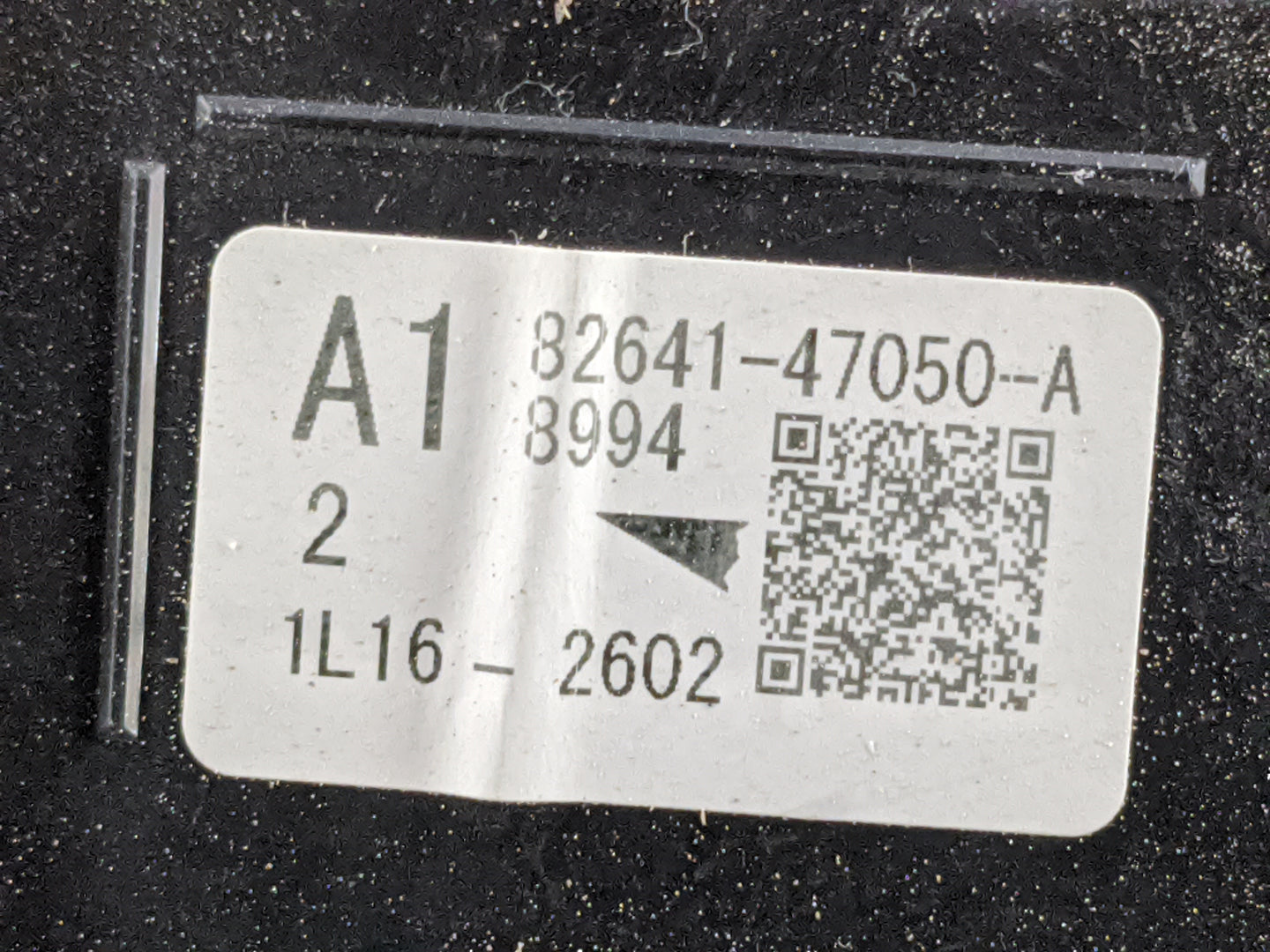 2020-2022 Toyota Corolla Fusebox Fuse Box Panel Relay Module P/N:82641-47050-A Fits Fits 2020 2021 2022 OEM Used Auto Parts 