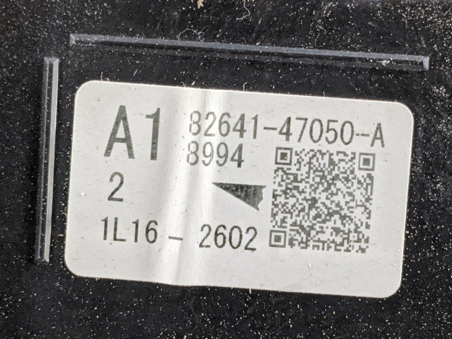 2020-2022 Toyota Corolla Fusebox Fuse Box Panel Relay Module P/N:82641-47050-A Fits Fits 2020 2021 2022 OEM Used Auto Parts 