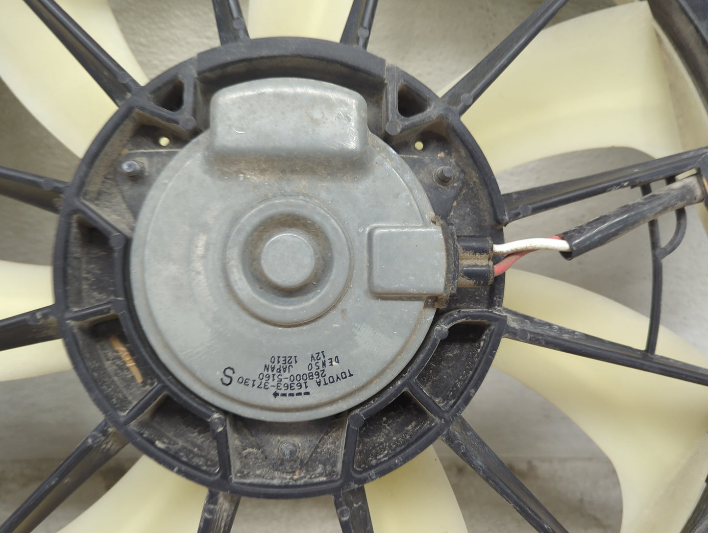 2020-2022 Toyota Corolla Electric Radiator Cooling Fan Motor Assembly P/N:16363-37130 268000-5160 Fits Fits 2020 2021 2022 O