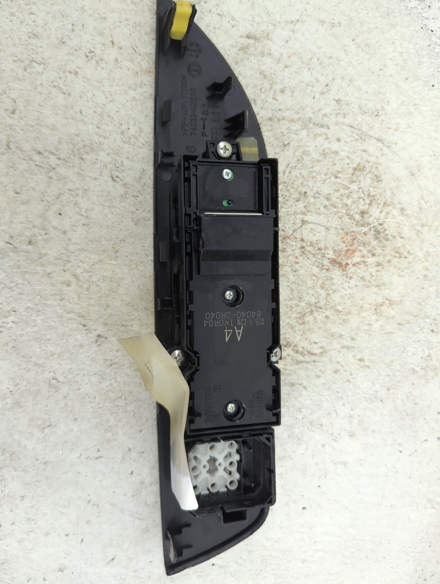 2022 Toyota Corolla Master Power Window Switch Replacement Driver Side Left P/N:84040-0R040 025-1 C2N TM0R04 Fits Fits 2019 