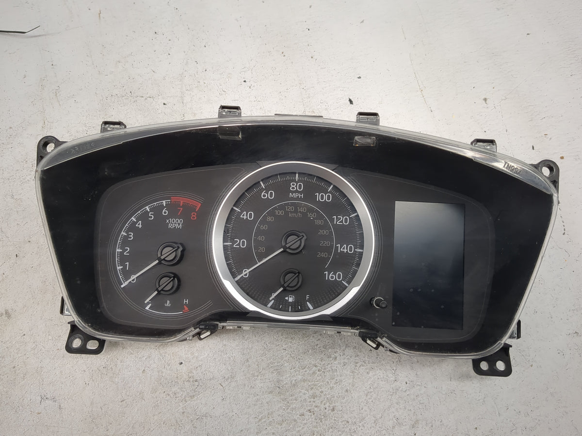 2021-2022 Toyota Corolla Instrument Cluster Speedometer Gauges P/N:83800-FEA70-00 TN257630-9030 Miles:27K Fits Fits 2021 202