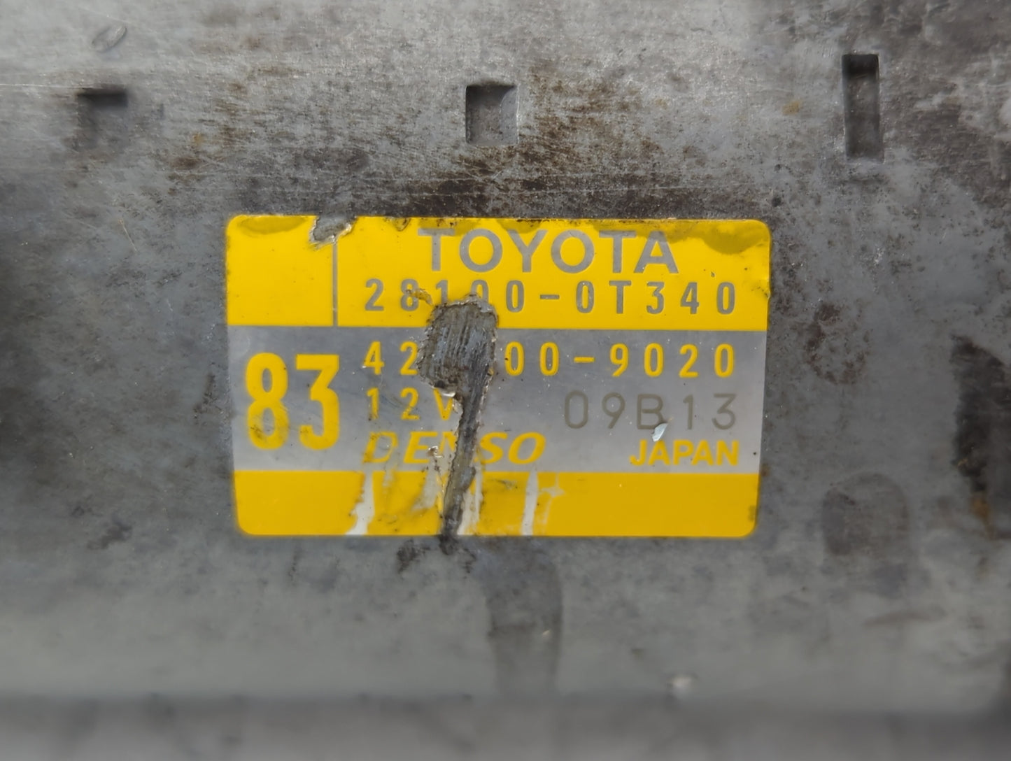 2015-2022 Toyota Corolla Car Starter Motor Solenoid OEM P/N:28100-0T340 Fits Fits 2015 2016 2017 2018 2019 2020 2021 2022 OE