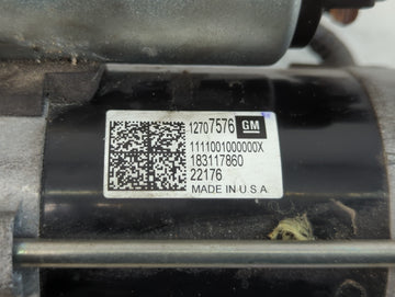 2019-2022 Toyota Corolla Car Starter Motor Solenoid OEM P/N:12707576 Fits Fits 2019 2020 2021 2022 OEM Used Auto Parts