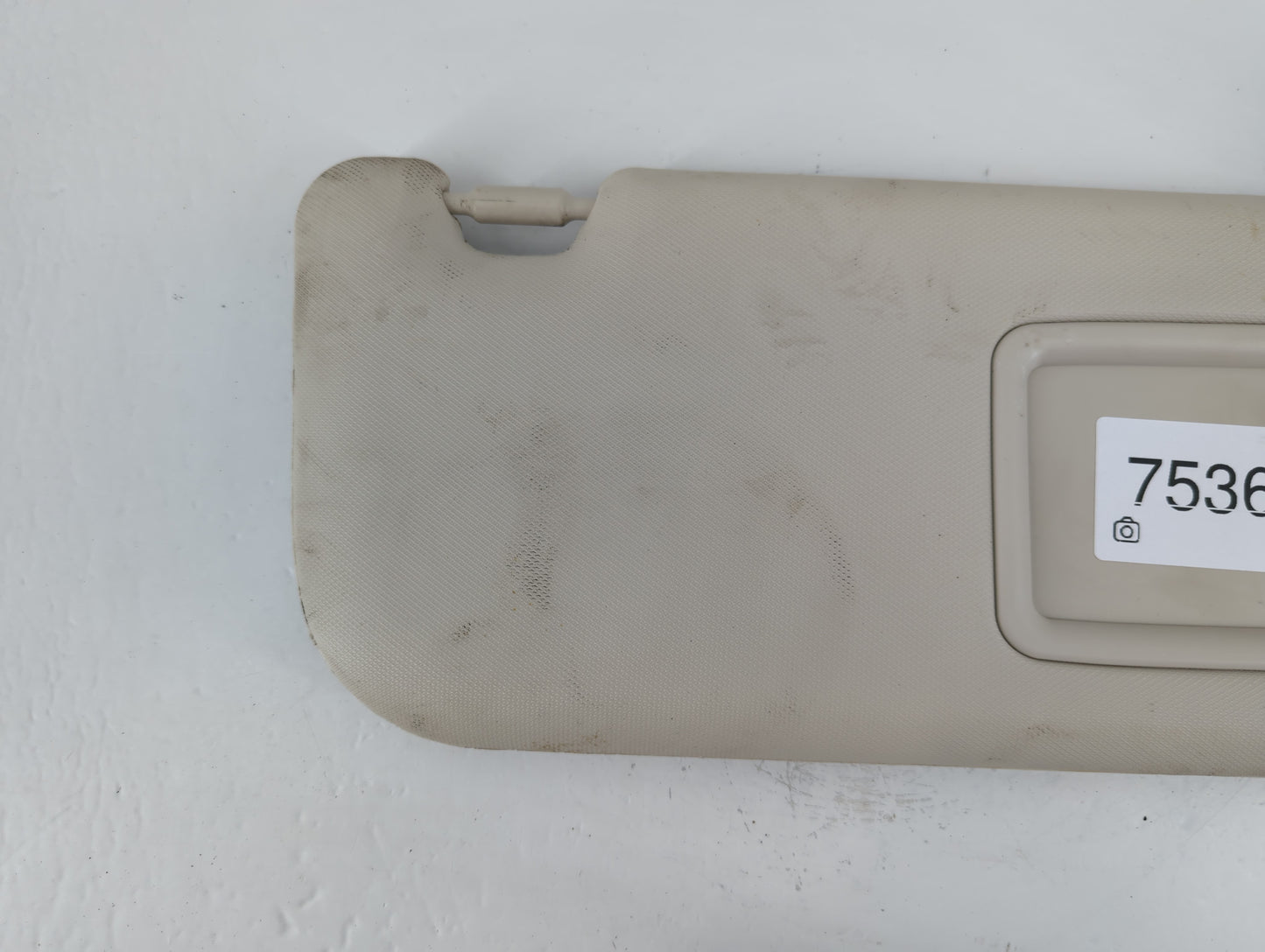 2022 Toyota Corolla Sun Visor Shade Replacement Passenger Right Mirror Fits OEM Used Auto Parts - Oemusedautoparts1.com