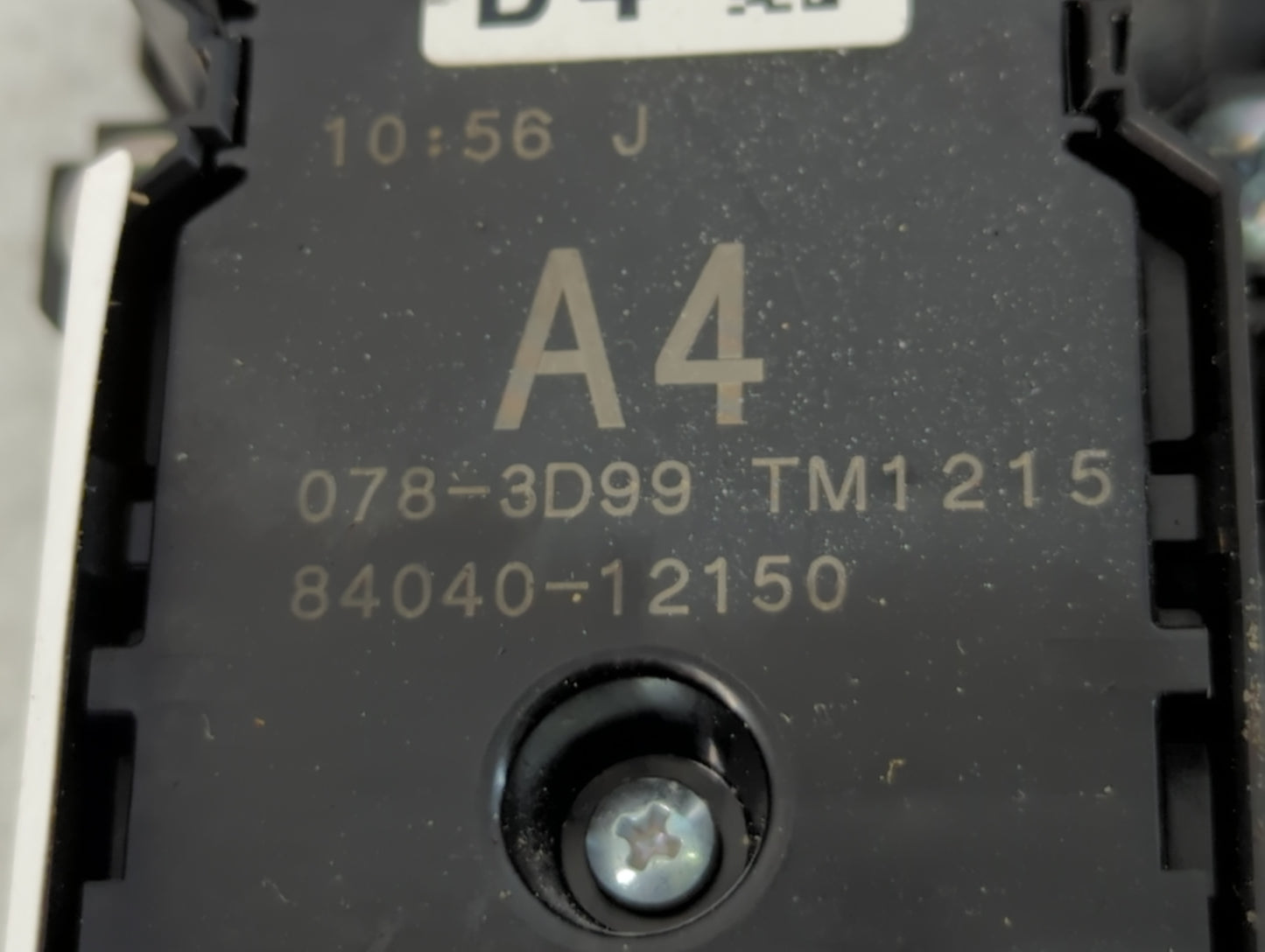 2022 Toyota Corolla Master Power Window Switch Replacement Driver Side Left P/N:84040-12150 Fits OEM Used Auto Parts - Oemus