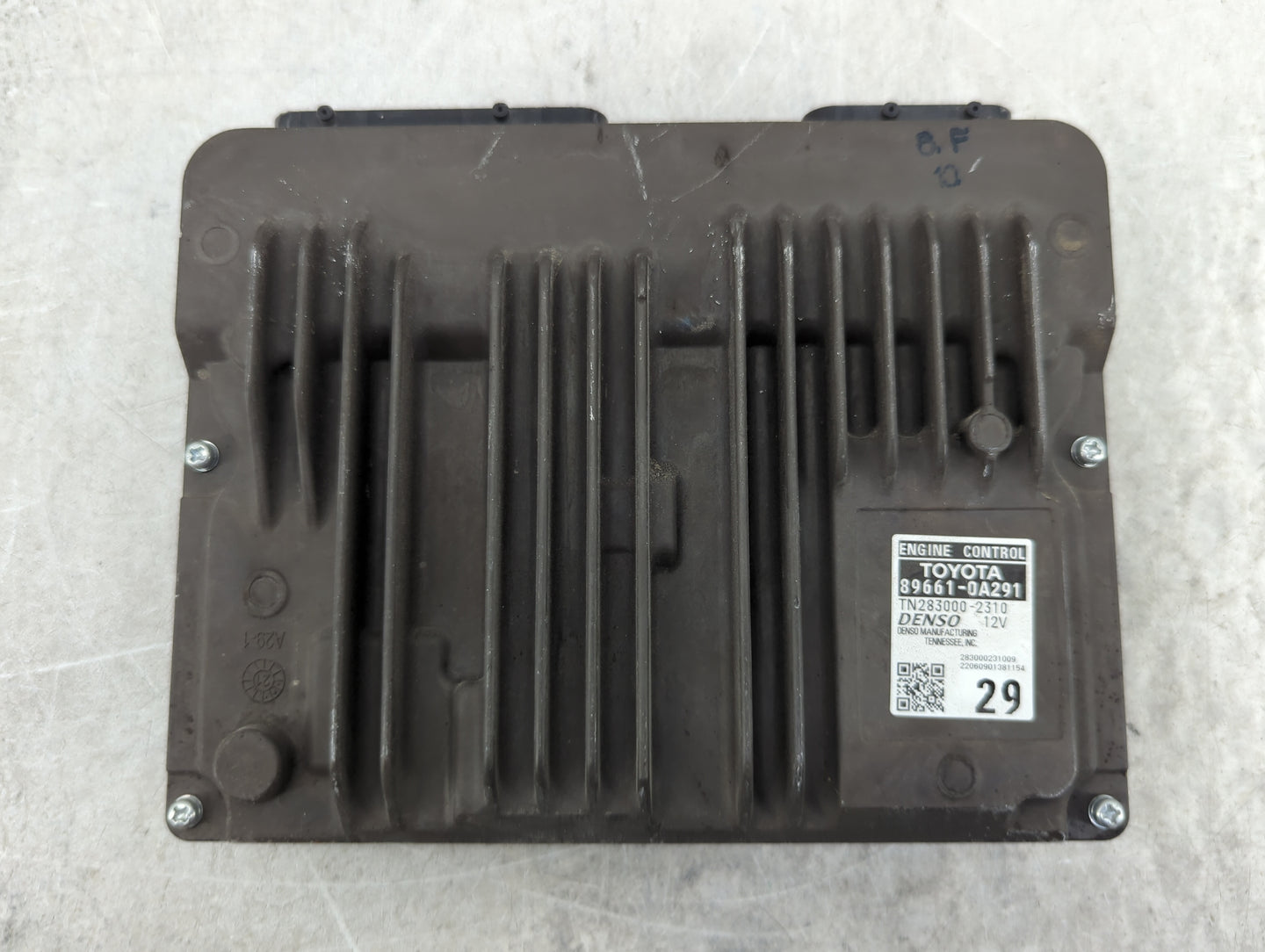2022 Toyota Corolla Cross PCM Engine Control Computer ECU ECM PCU OEM P/N:89661-0A291 TN283000-2310 Fits OEM Used Auto Parts