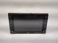 2022 Toyota Corolla Cross Radio AM FM Cd Player Receiver Replacement P/N:86140-0A160 114000-4670B101 Fits OEM Used Auto Part