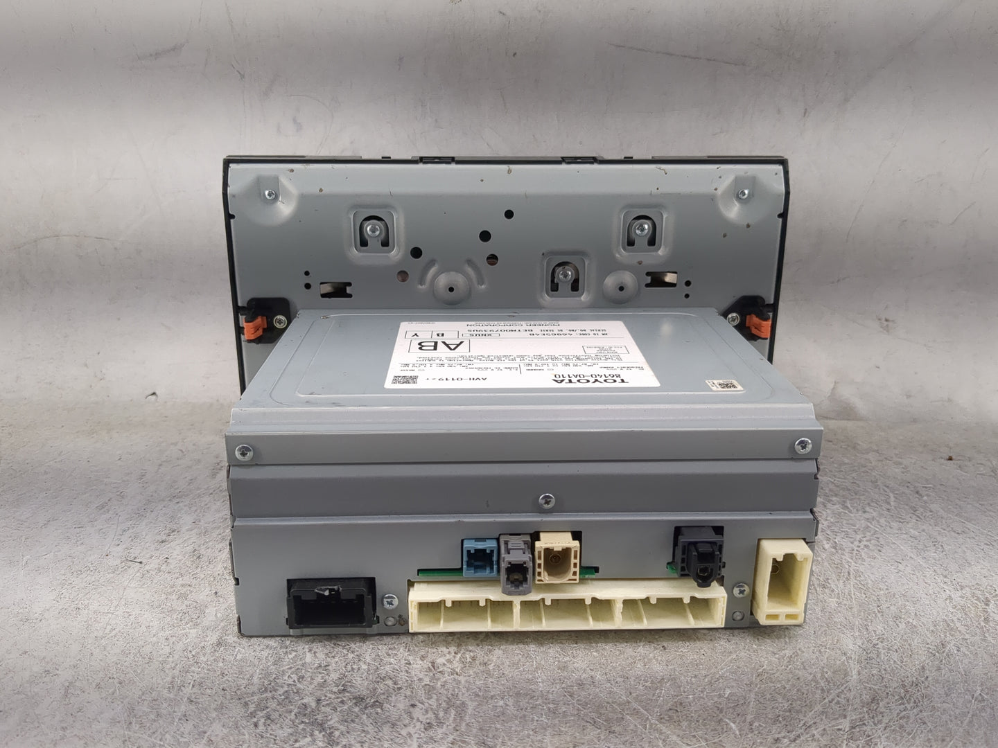 2022 Toyota Corolla Cross Radio AM FM Cd Player Receiver Replacement P/N:86140-0A110 AVH-0119, D172G, AJDK102 Fits OEM Used 