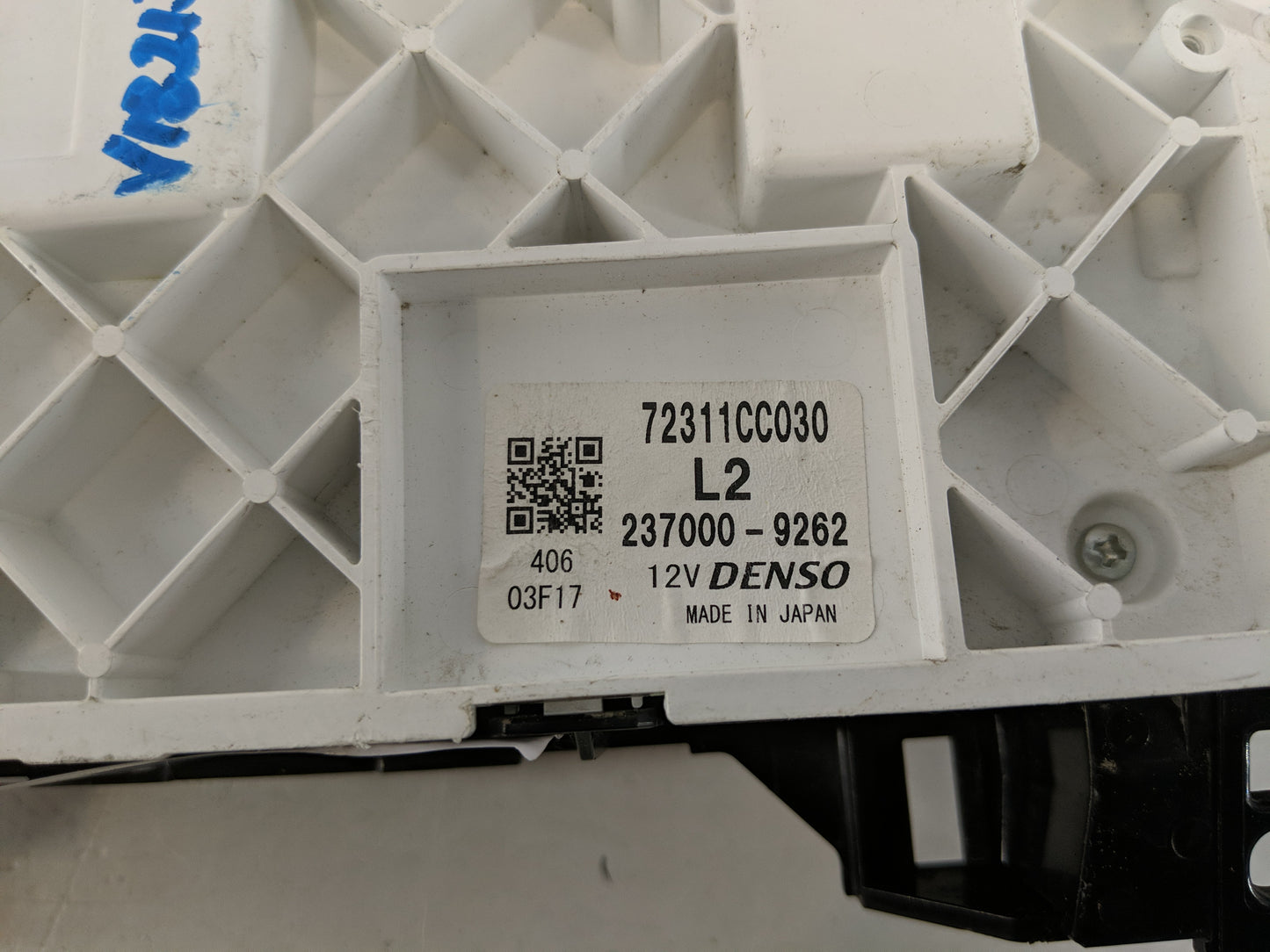 2022 Toyota Gr86 Climate Control Module Temperature AC/Heater Replacement P/N:72311CC030 237000-9262 Fits OEM Used Auto Part