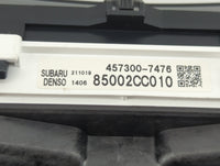 2022 Toyota Gr86 Instrument Cluster Speedometer Gauges P/N:85002CC010 Fits OEM Used Auto Parts - Oemusedautoparts1.com