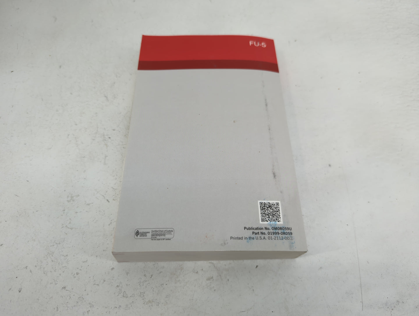 2022 Toyota Rav4 Owners Manual Book Guide P/N:OM0R059U 01999-0R059 OEM Used Auto Parts - Oemusedautoparts1.com