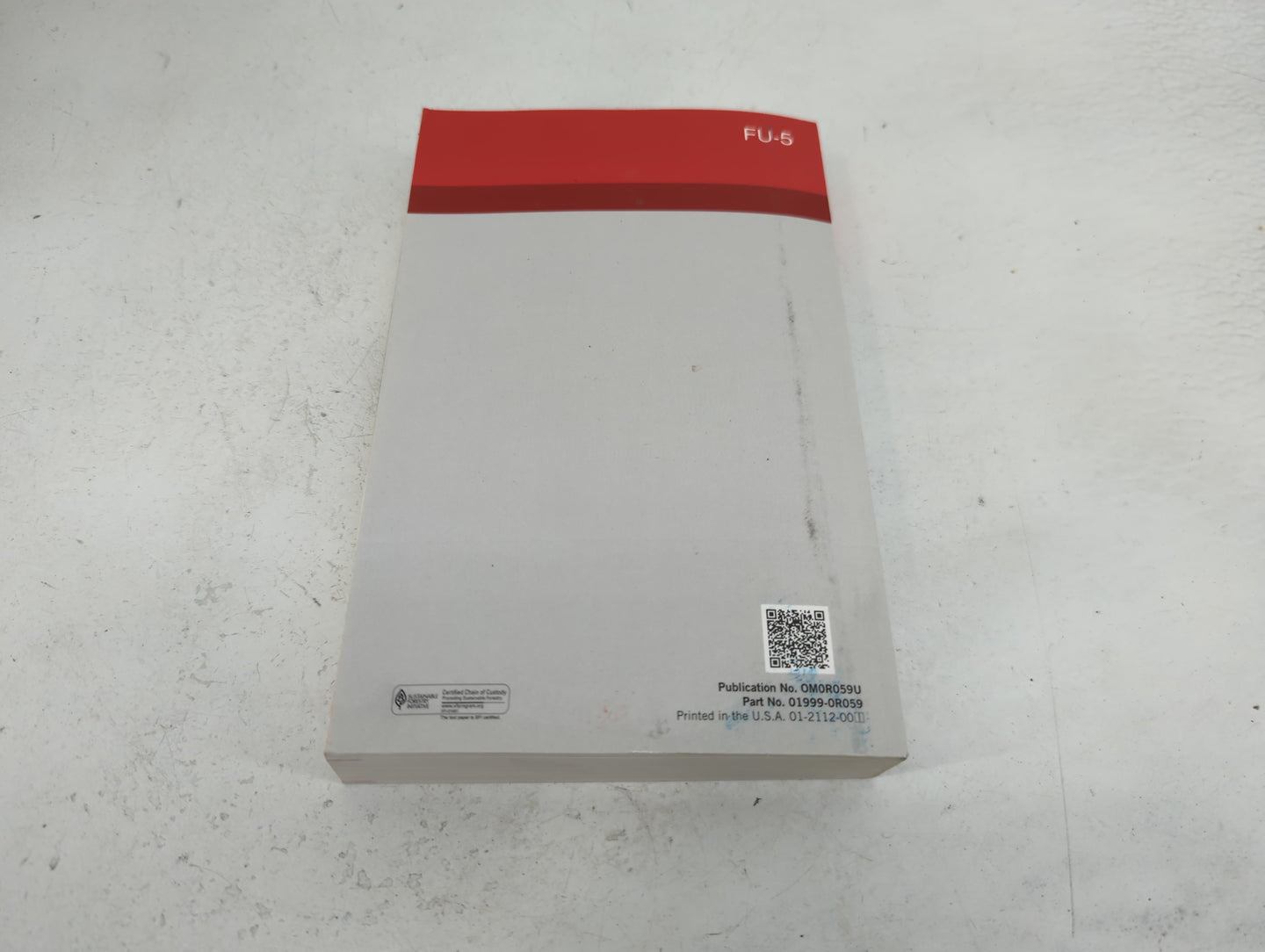 2022 Toyota Rav4 Owners Manual Book Guide P/N:OM0R059U 01999-0R059 OEM Used Auto Parts - Oemusedautoparts1.com