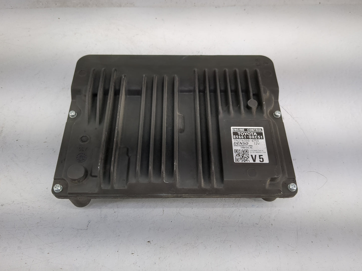 2021-2022 Toyota Rav4 PCM Engine Control Computer ECU ECM PCU OEM P/N:89661-0RC51 TN276300-6750 Fits Fits 2021 2022 OEM Used
