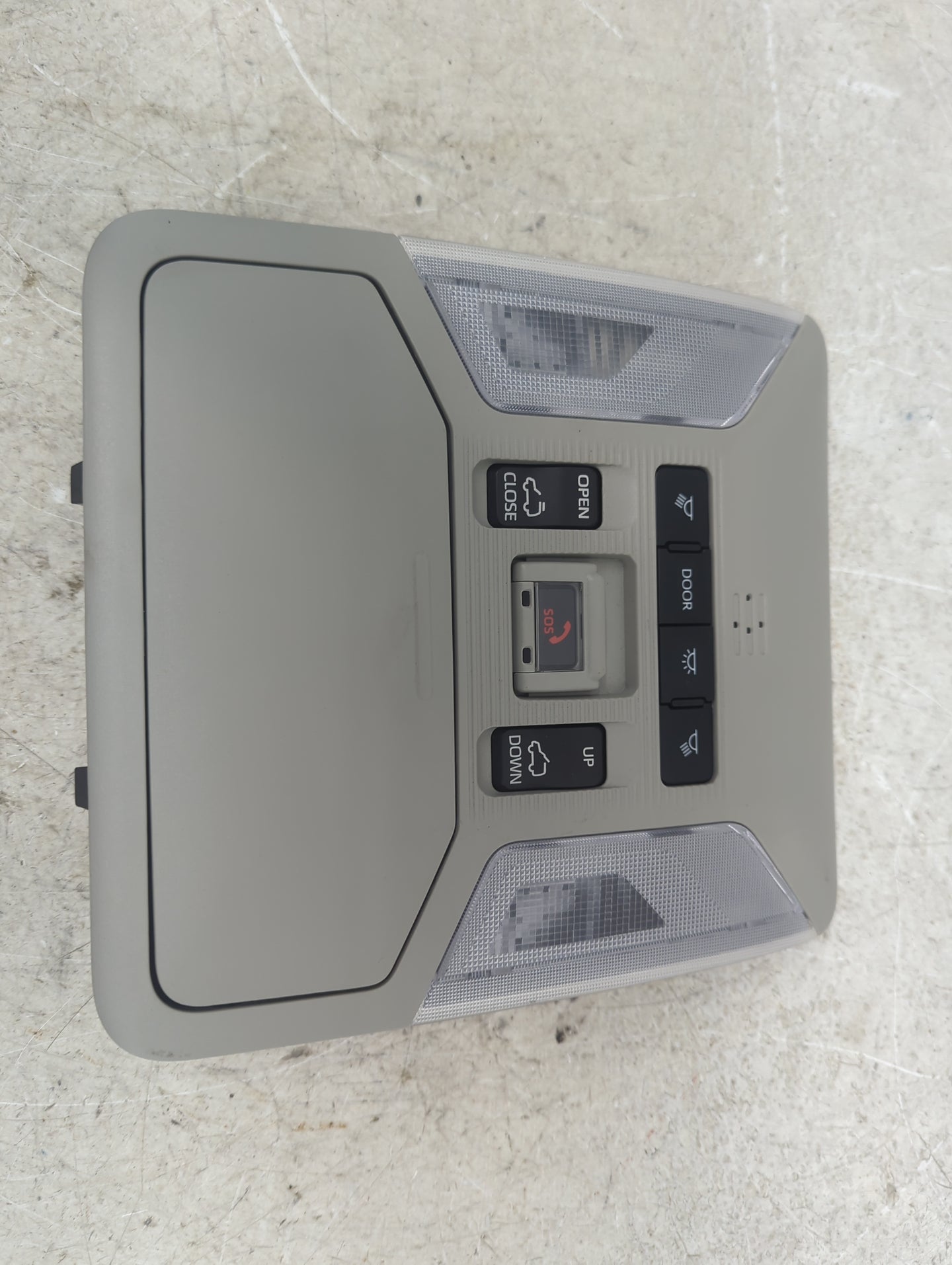 2019-2022 Toyota Rav4 Overhead Console W/rear Climate Control 1482765 - Oemusedautoparts1.com