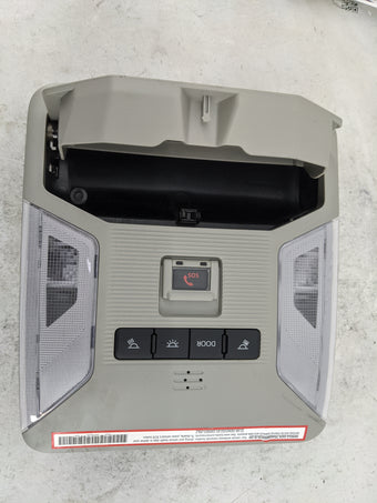 compare product 2019-2022 Toyota Rav4 Overhead Console W/rear Climate Control Gray 1482986