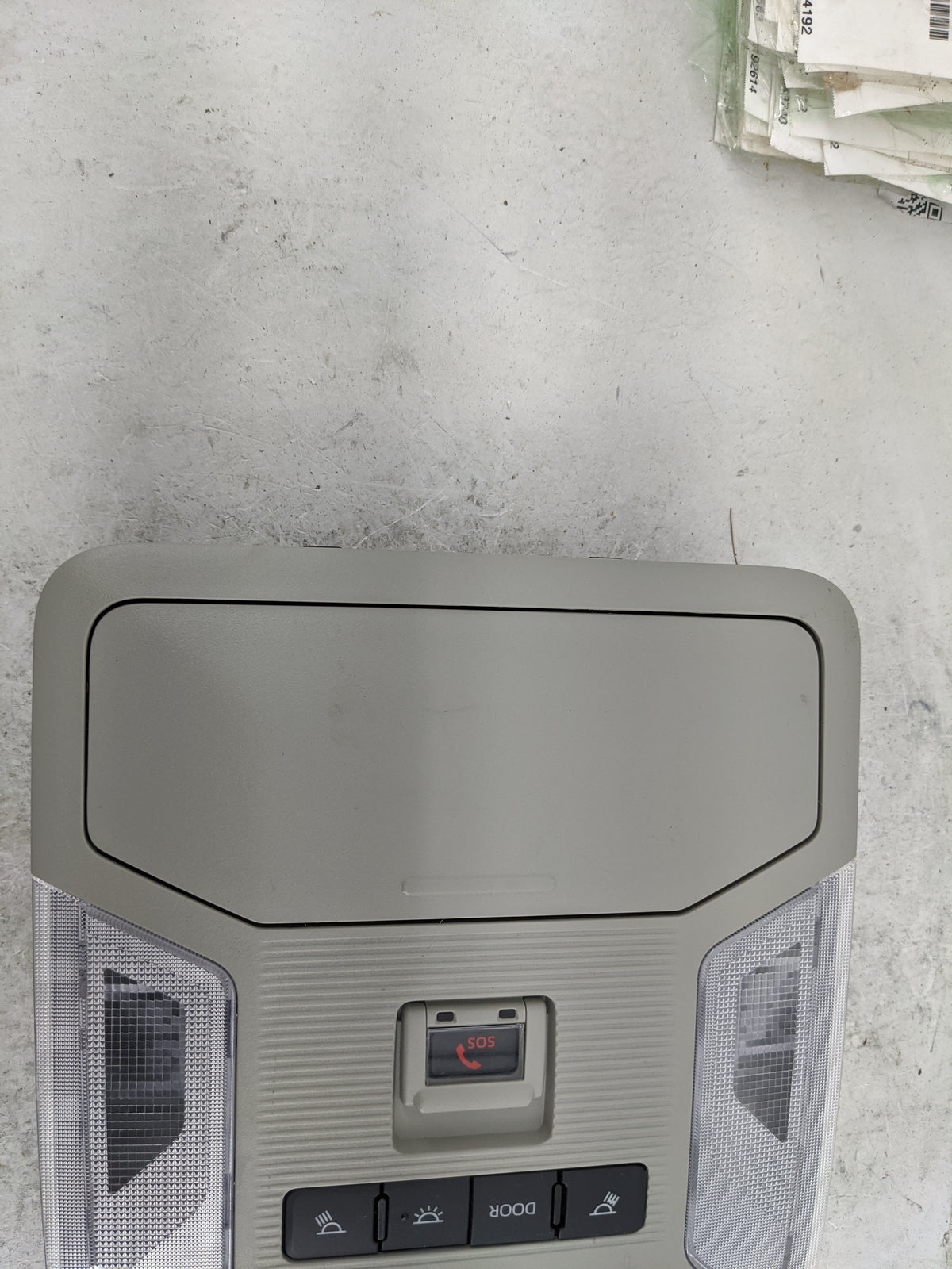 2019-2022 Toyota Rav4 Overhead Console W/rear Climate Control Gray 1482986 - Oemusedautoparts1.com