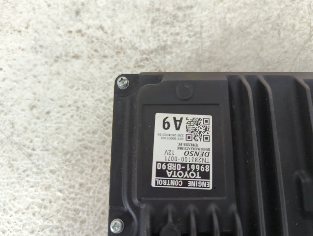2022 Toyota Rav4 PCM Engine Control Computer ECU ECM PCU OEM P/N:89661-0RB90 TN283100-0071 Fits OEM Used Auto Parts - Oemuse