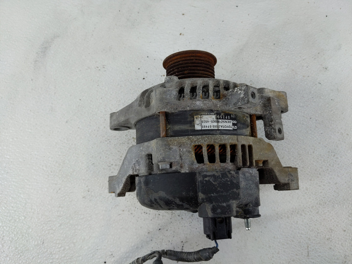 2016-2022 Toyota Tacoma Alternator Replacement Generator Charging Assembly Engine OEM P/N:27060-0P460 Fits OEM Used Auto Par