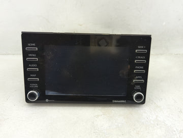 2020-2022 Toyota Tacoma Radio AM FM Cd Player Receiver Replacement P/N:86140-04110 Fits Fits 2020 2021 2022 OEM Used Auto Pa