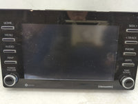 2020-2022 Toyota Tacoma Radio AM FM Cd Player Receiver Replacement P/N:86140-04110 Fits Fits 2020 2021 2022 OEM Used Auto Pa