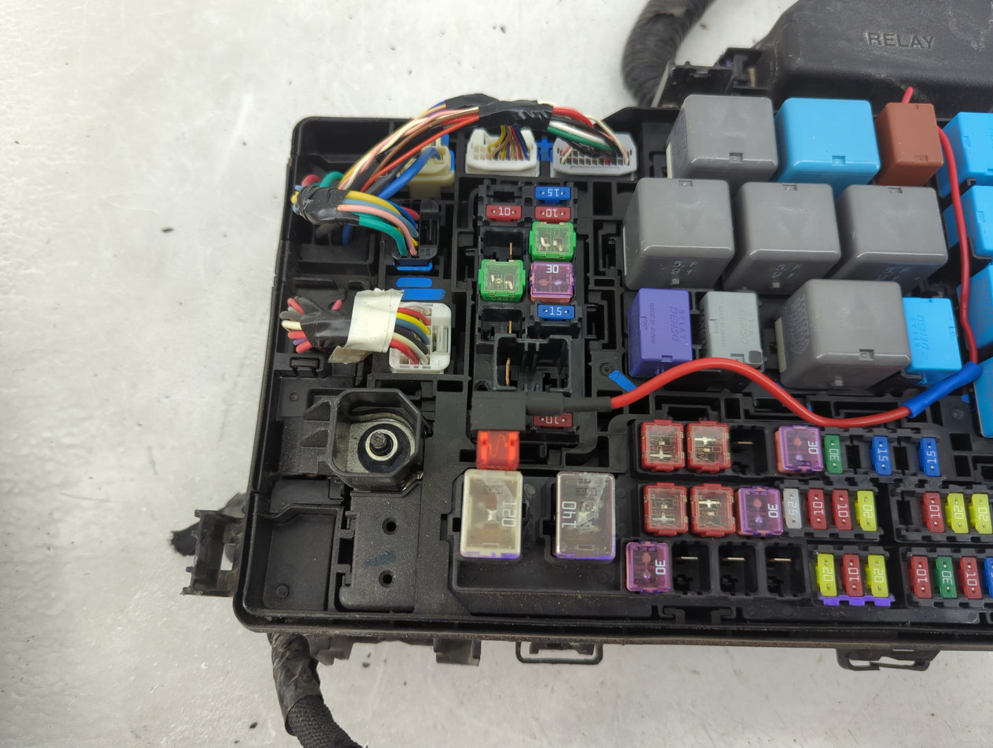 2016-2022 Toyota Tacoma Fusebox Fuse Box Panel Relay Module Fits Fits 2016 2017 2018 2019 2020 2021 2022 OEM Used Auto Parts