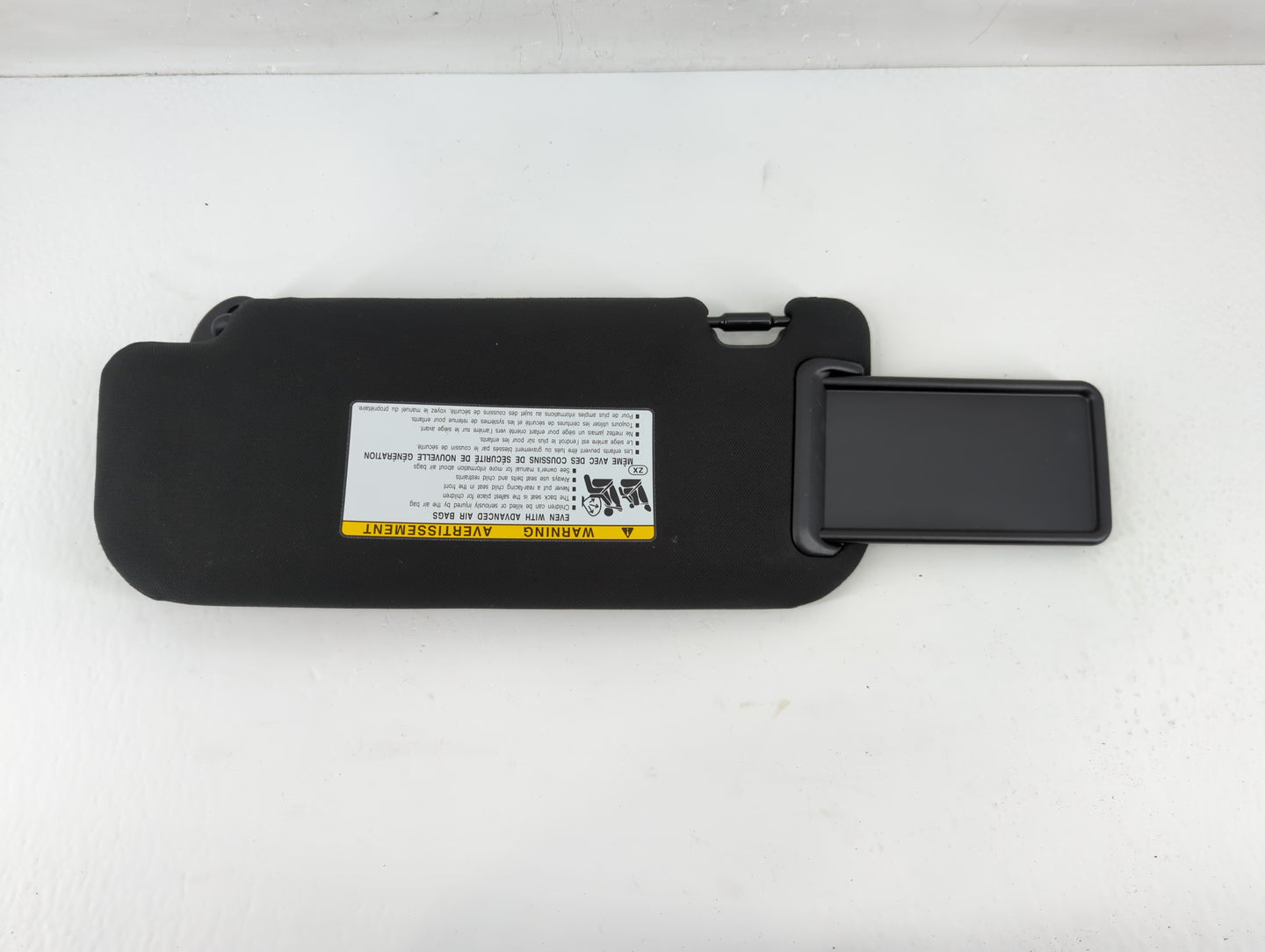 2021-2022 Toyota Venza Sun Visor Shade Replacement Passenger Right Mirror Fits Fits 2021 2022 OEM Used Auto Parts - Oemuseda
