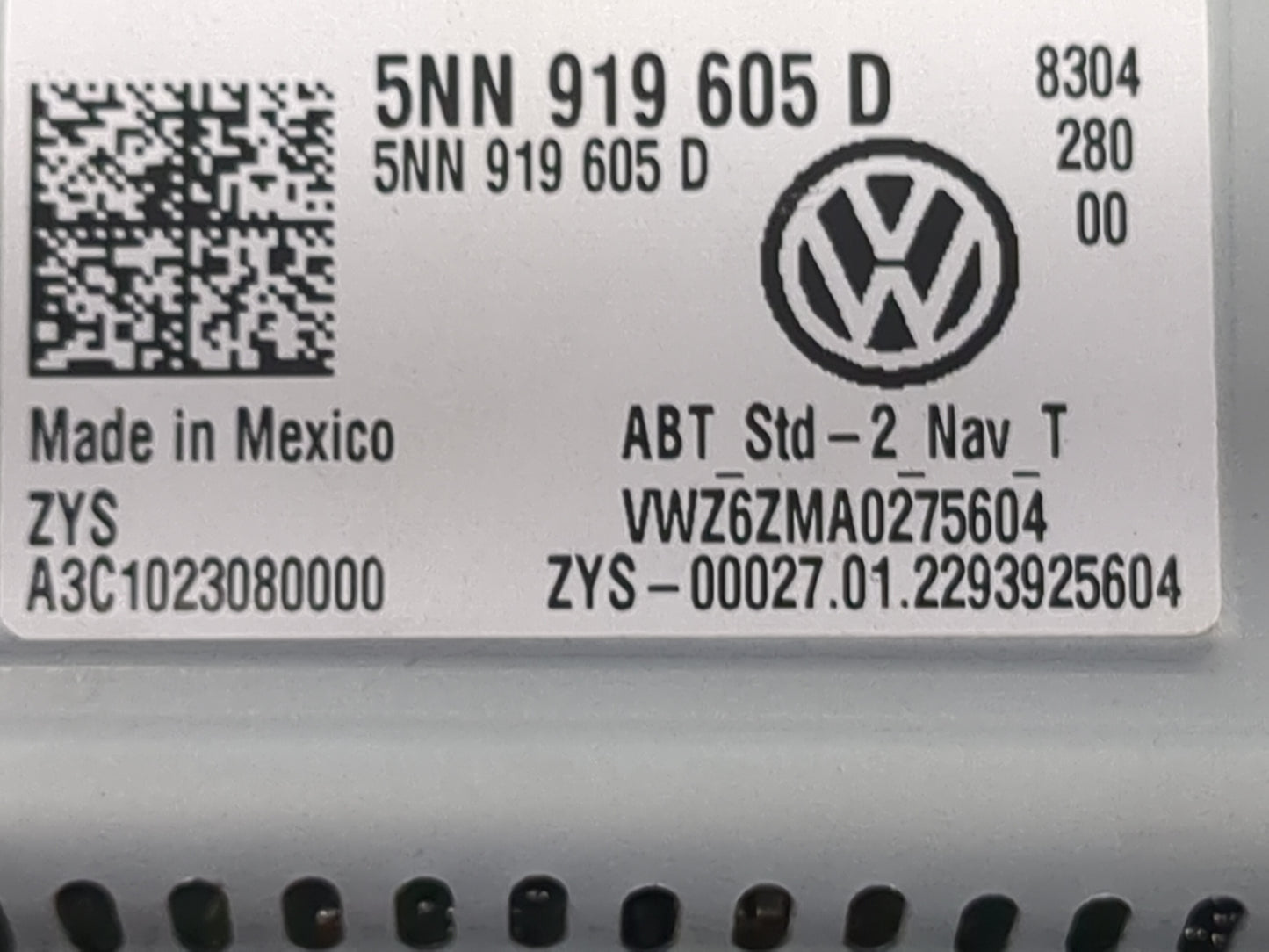 2022 Volkswagen Arteon Information Display Screen 1483668 - Oemusedautoparts1.com