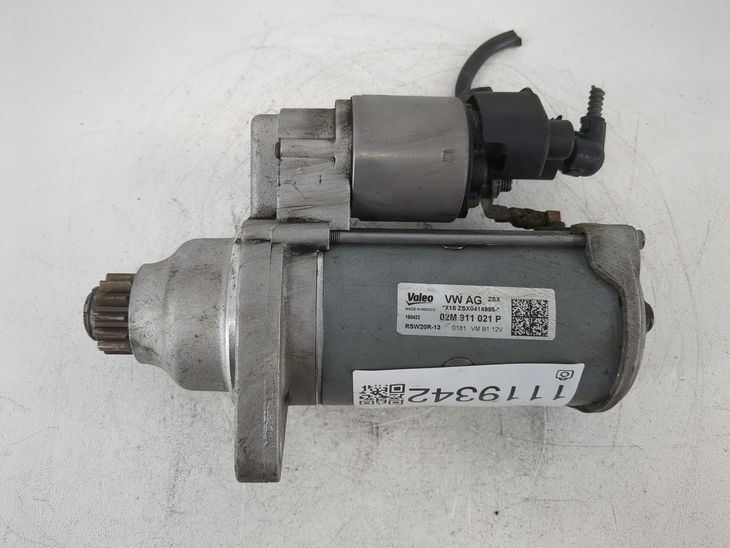2018-2022 Volkswagen Atlas Car Starter Motor Solenoid OEM P/N:02M 911 021 P Fits Fits 2018 2019 2020 2021 2022 OEM Used Auto