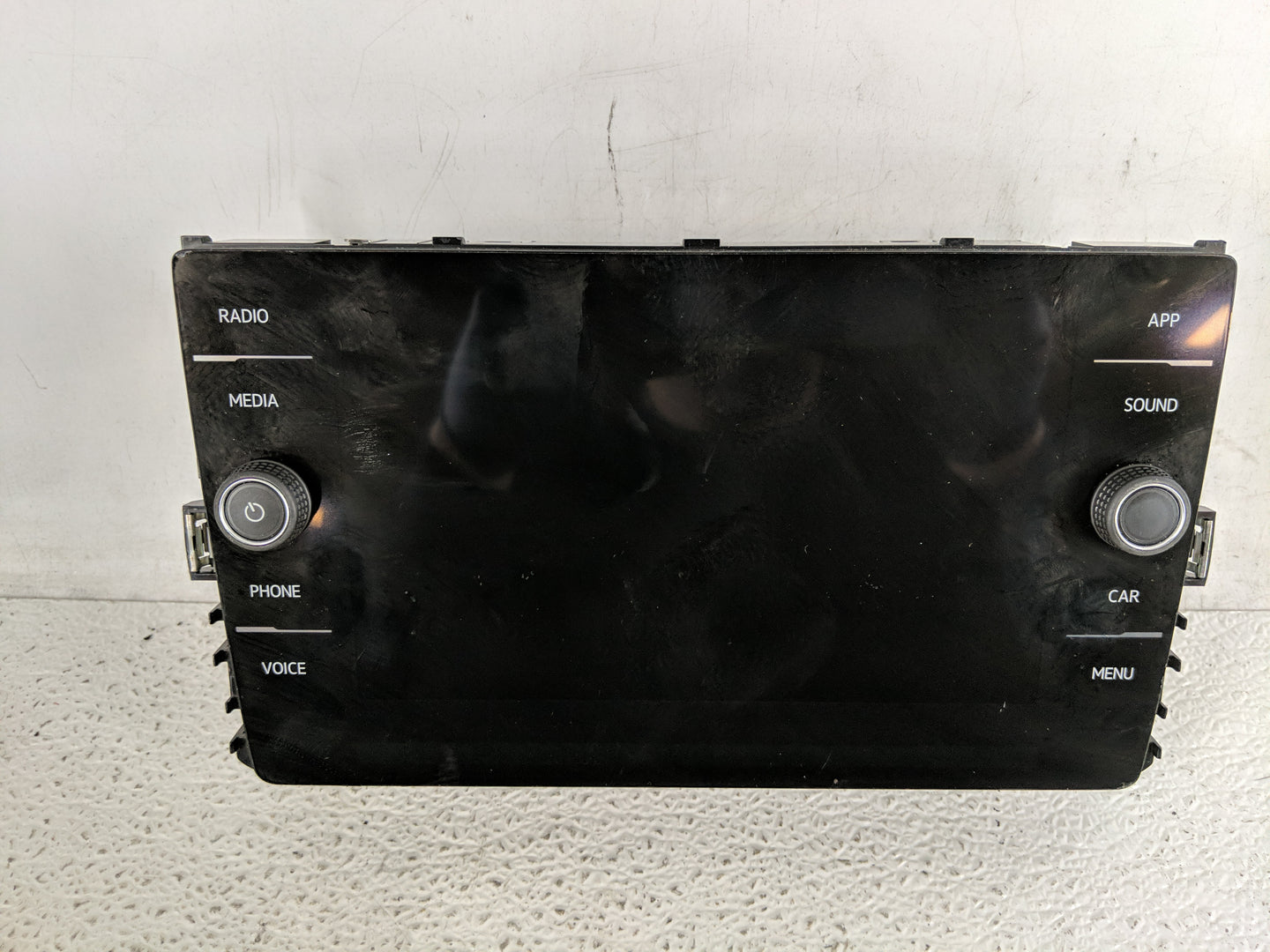 2021-2022 Volkswagen Atlas Radio AM FM Cd Player Receiver Replacement P/N:5G6 919 605 C Fits Fits 2021 2022 OEM Used Auto Pa