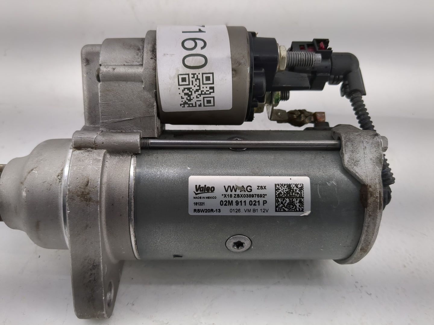 2018-2022 Volkswagen Atlas Car Starter Motor Solenoid OEM P/N:02M 911 021 P Fits Fits 2018 2019 2020 2021 2022 OEM Used Auto