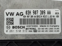 2022 Volkswagen Atlas PCM Engine Control Computer ECU ECM PCU OEM P/N:0 261 S10 31D 03H 907 309 AA Fits OEM Used Auto Parts 