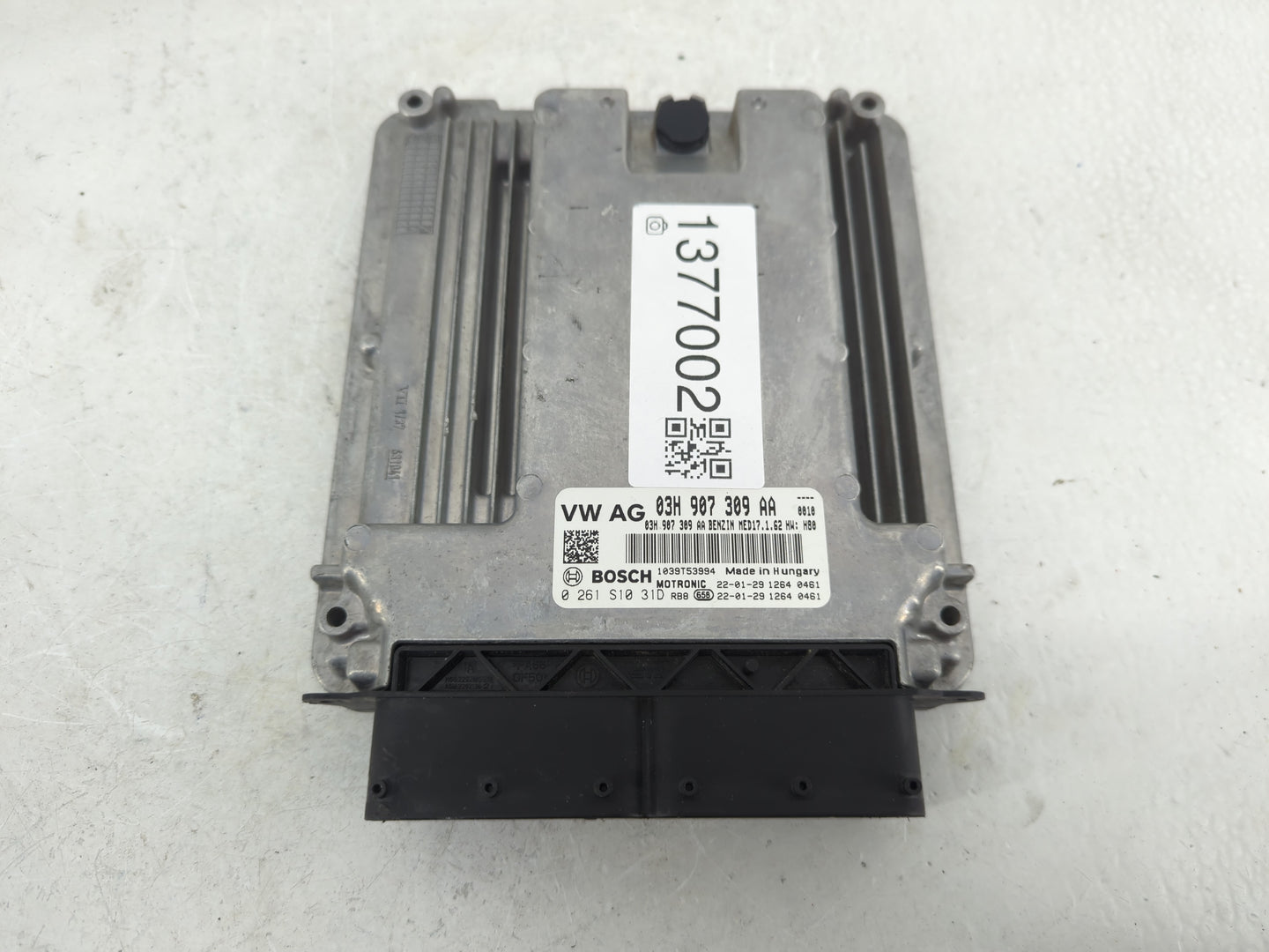 2022 Volkswagen Atlas PCM Engine Control Computer ECU ECM PCU OEM P/N:03H 907 309 AA 0 261 S10 Fits OEM Used Auto Parts - Oe